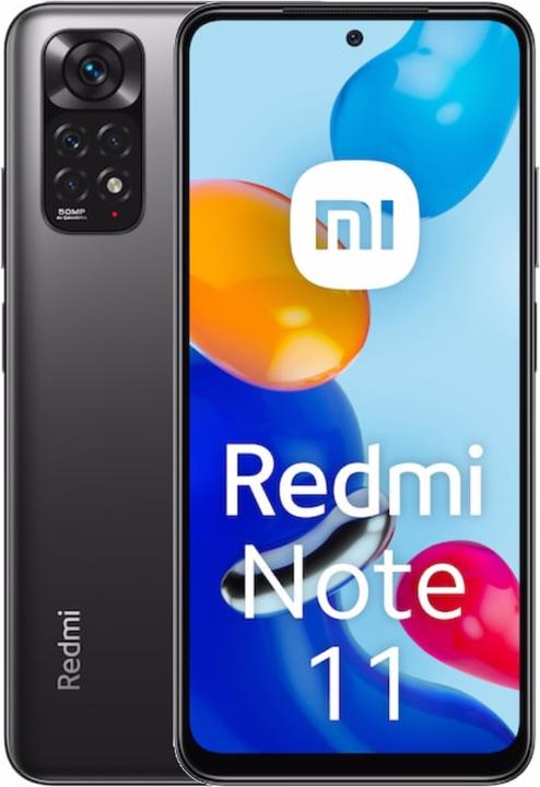 Produktbild Xiaomi Redmi Note 11 (128 GB, Graphite Grey, 6.43", Dual SIM, 50 Mpx, 4G)