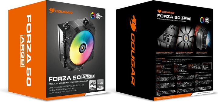 Actual product image Cougar Forza 50 ARGB (155 mm)