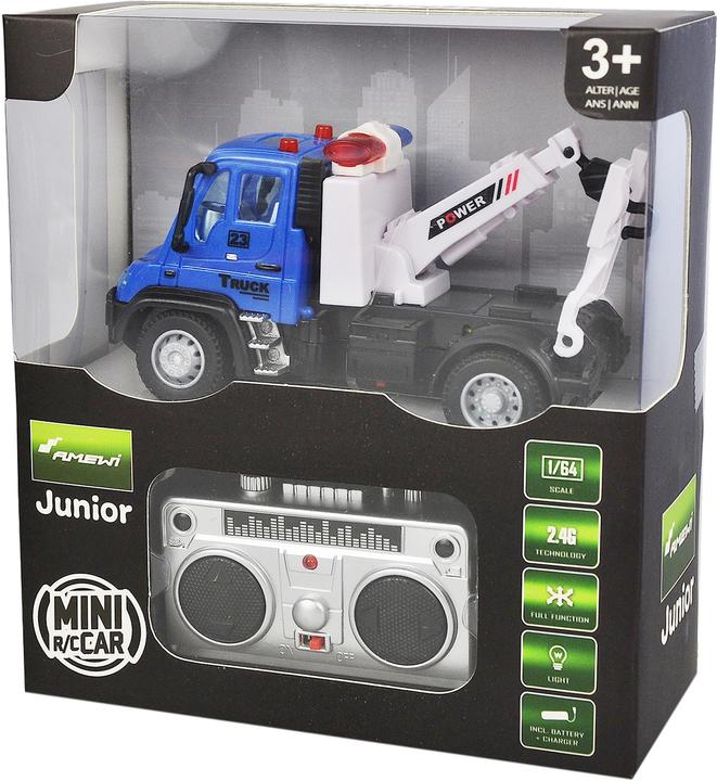 Immagine prodotto Amewi Rimorchio Mini Truck, blu 1:64, RTR (RTR pronto all'uso)
