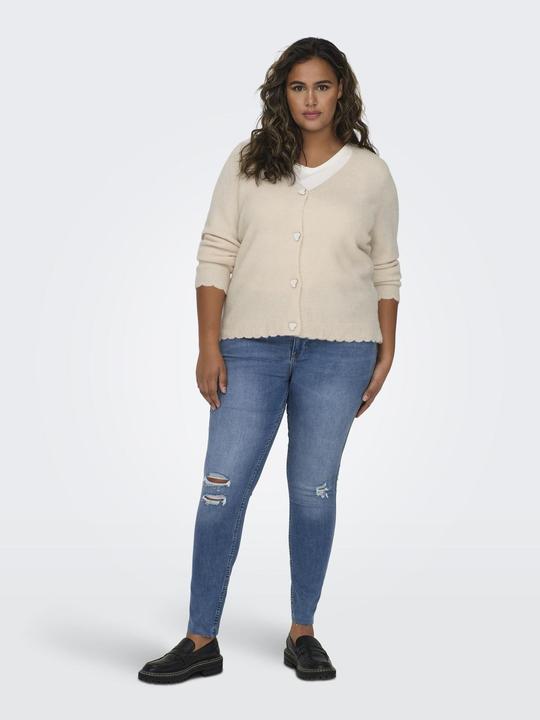 Produktbild Only Curvy V-Ausschnitt Strickjacke (S)