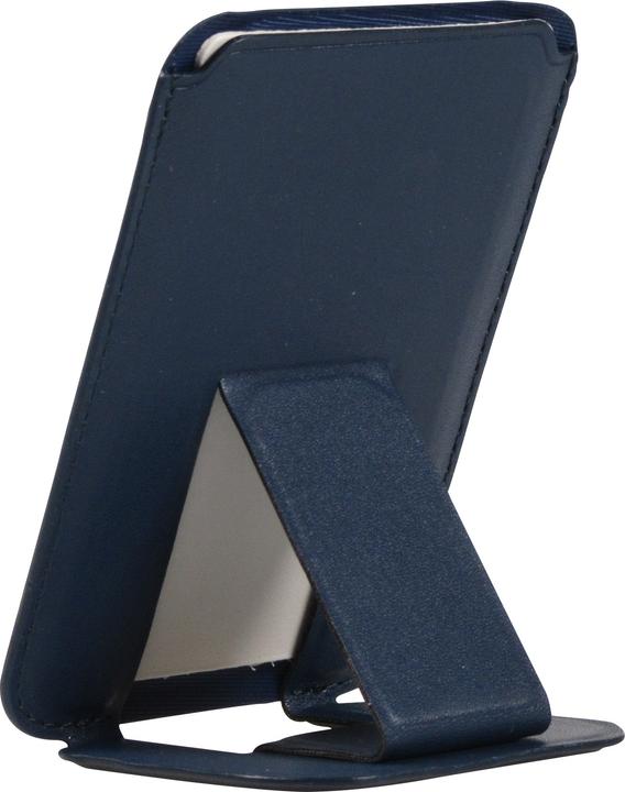 Produktbild PhoneLook MagSafe magnetisches Wallet Kartenhalter mit Ständerfunktion Dunkelblau (Apple iPhone 12)