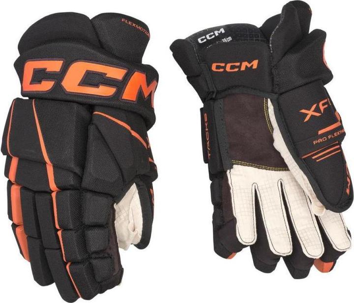 Produktbild CCM Tacks XF80 JR Hockeyhandschuhe (11"/28 cm, Schwarz/Weiss) (10)