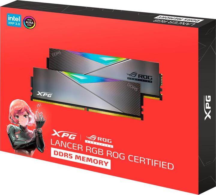 Produktbild Adata Lancer (2 x 16GB, 6600 MHz, DDR5-RAM, DIMM)