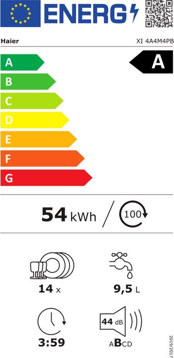Energie-Label Haier XI 4A4M4PB