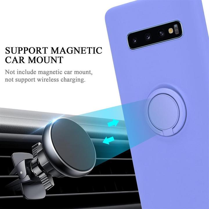 Image du produit Cadorabo TPU Liquid Ring Silicone Case Cover (Samsung Galaxy S10+)