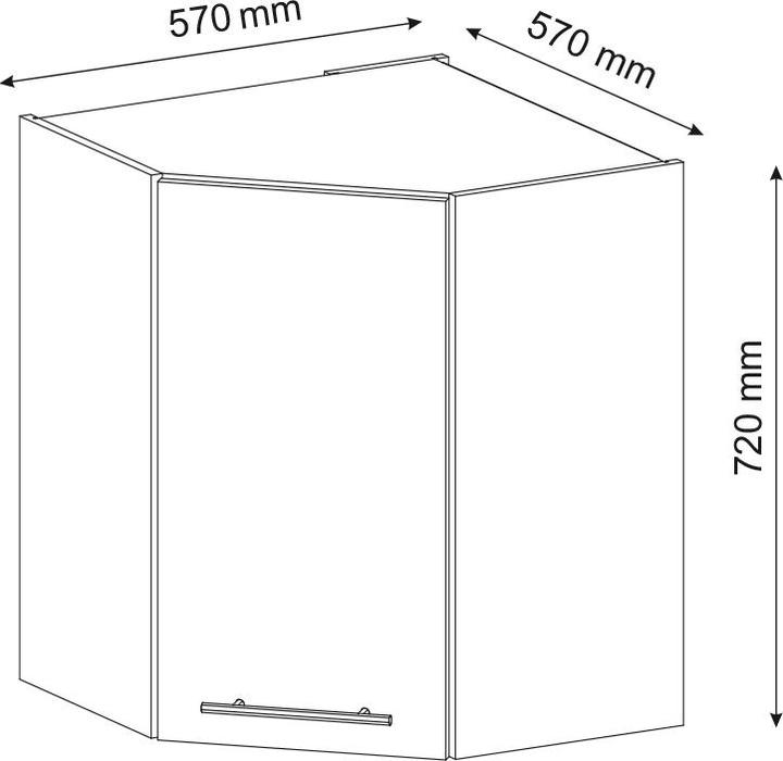 Actual product image Vicco Küchenschränke Fame-Line (57 x 52 x 72 cm)