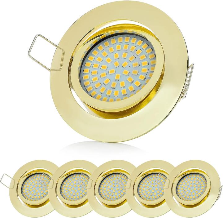 Produktbild Sweet Led 6er Set Einbaustrahler (330 lm, GU10)