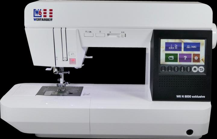 Produktbild W6 Stickmaschine N 8000 Exklusive (150 x 250 mm)
