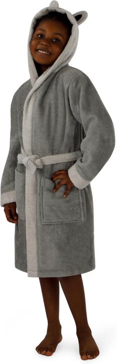 Actual product image Normani Frottee Bademantel für Kinder aus Bio-Baumwolle - 9703 (110, 116)