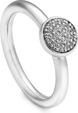 Breuning RING - BRILL. 0,19 Ct. H/si (51, 585/14 K Gold)