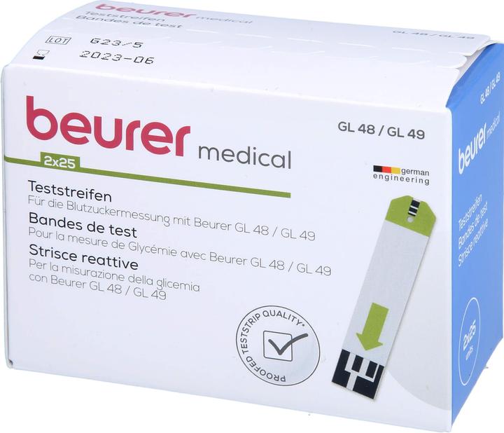 Actual product image Beurer GL48/49 BZTTR (Test strips)