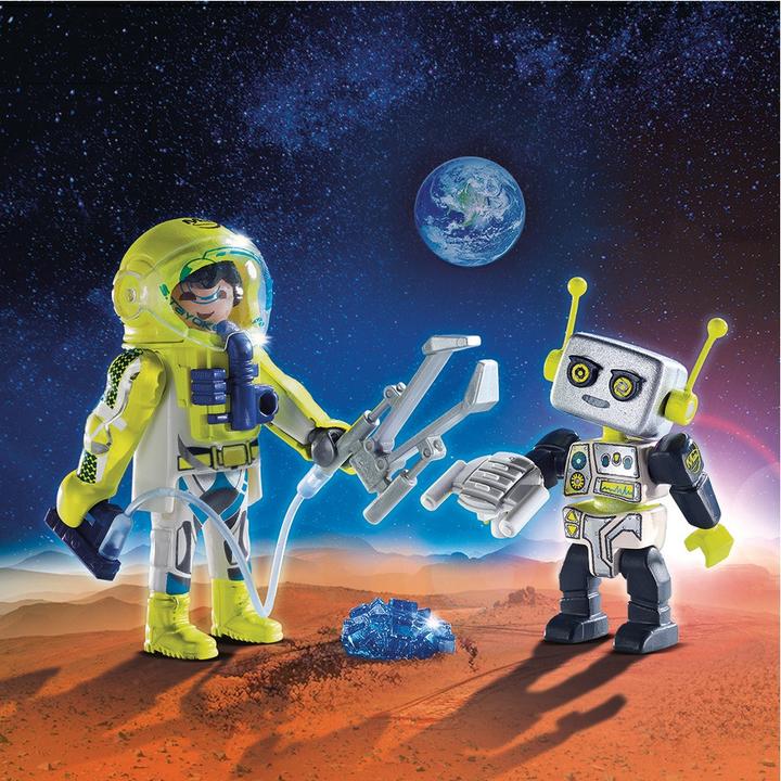 Produktbild Playmobil Astronaut und Roboter (9492)