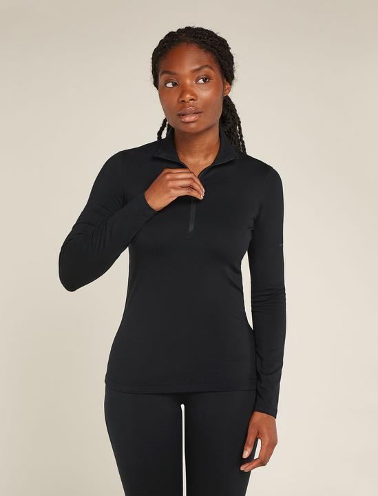 Actual product image Icebreaker Women Merino Blend Core Heavyweight LS Half Zip (XS)