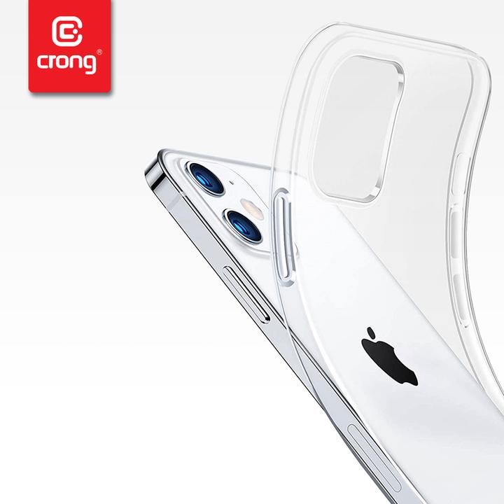Actual product image Crong Crystal Slim Cover - Protective Case for iPhone 12 Pro Max (Transparent) (Apple iPhone 12 Pro Max)
