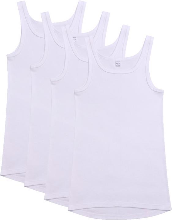 Produktbild Ammann 4er Pack Organic Cotton Feinripp Unterhemd / Tanktop (XXL)