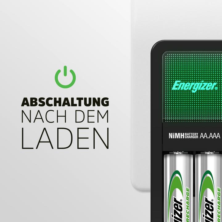 Produktbild Energizer Recharge Mini (2 Stk., AA, 2000 mAh, Ladegerät inkl. Akku)