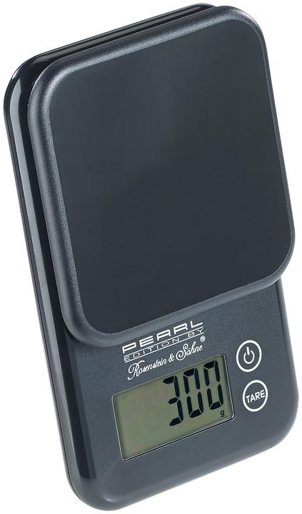 Image du produit Pearl Balance numérique compacte avec commande tactile pour la cuisine et le bureau, jusqu'à 3 kg