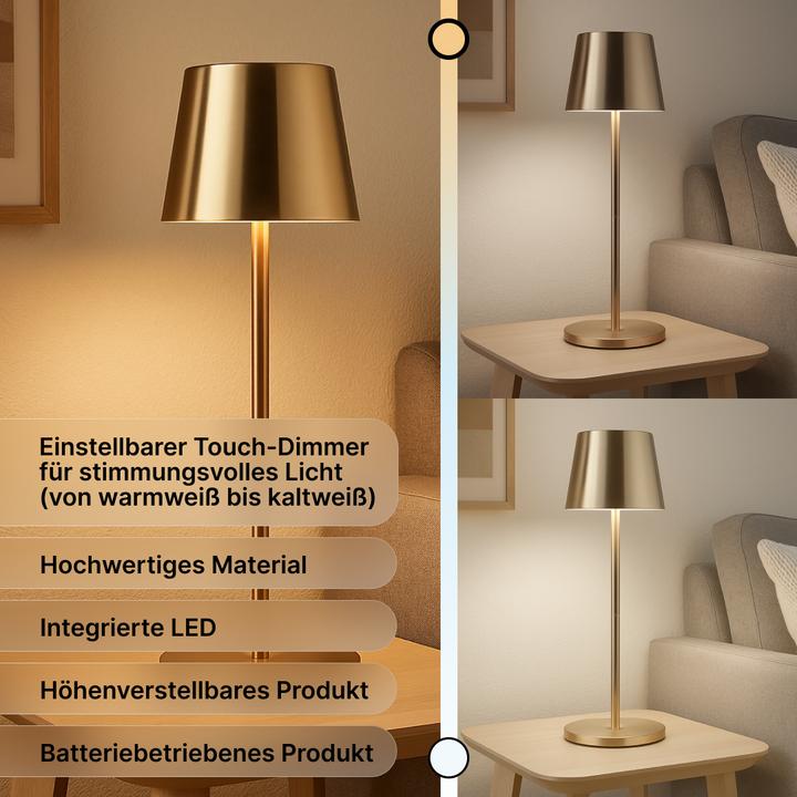 Produktbild Brilliant Akku Tischlampe (300 lm)