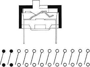 Produktbild Velleman Dip Switch 12 Positions