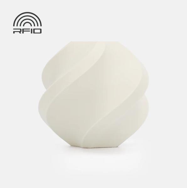 Immagine prodotto Bambu Lab - PLA Matte Refill - Bone White - 1.75mm (PLA, 1.75 mm, Bianco)