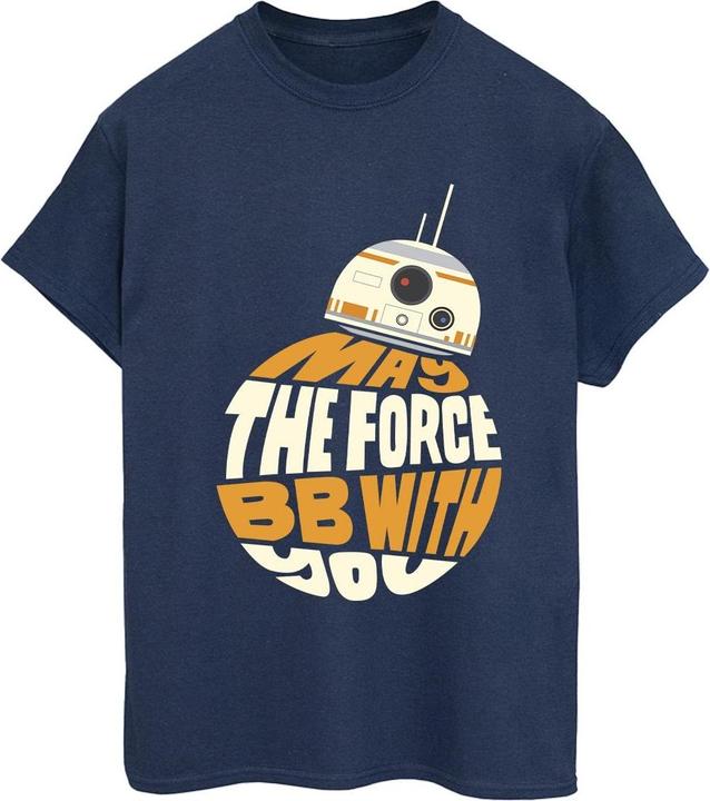 Star Wars May The Force BB8 TShirt (XXL)