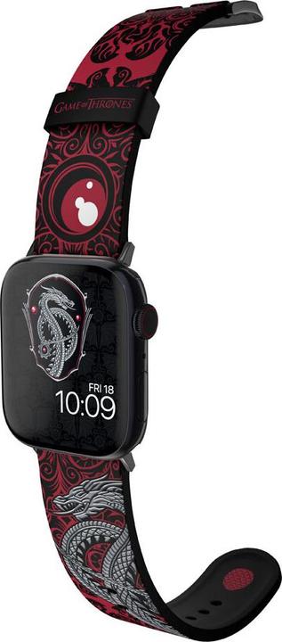 Produktbild Moby Fox Game of Thrones Smartwatch-Armband There Will Be Dragons (22 mm, Edelstahl, Silikon)