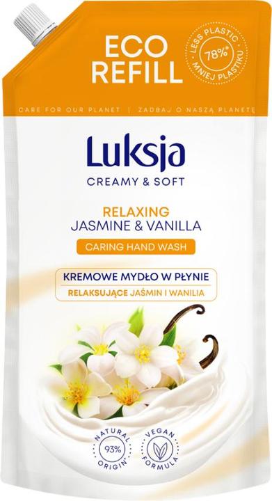 Luksja Cremige Flssigseife, Jasmin, Lager 900ml (Flüssigseife, 900 ml)