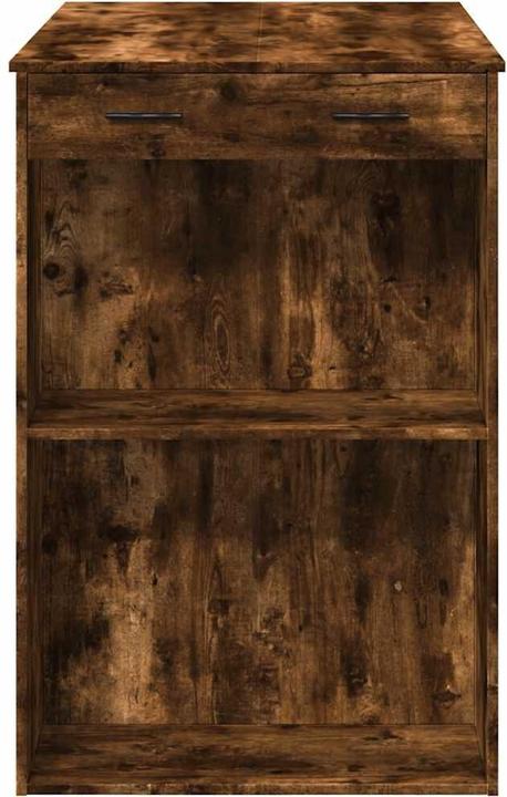 Immagine prodotto VidaXL Tavolo da bar Tavolo alto Tavolo da appoggio Tavolo da cucina Rovere fumé Materiale in legno