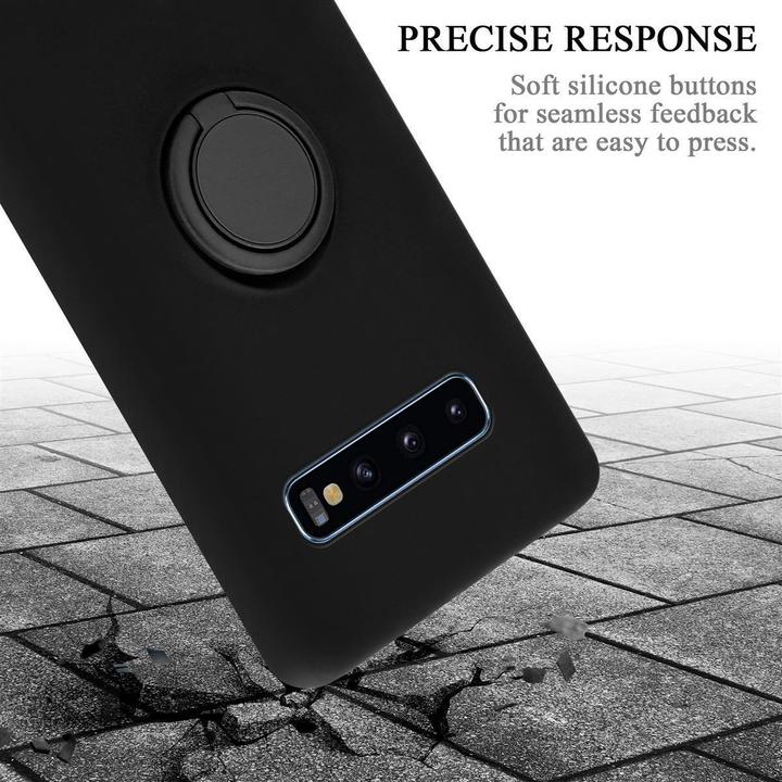Image du produit Cadorabo TPU Liquid Ring Silicone Case Cover (Samsung Galaxy S10)