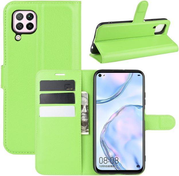 Actual product image MU Classic Litchi Leather Bookcover Series (Huawei P40 Lite)