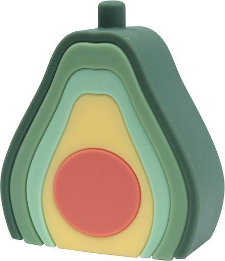 Actual product image OB Designs Avocado stacking game