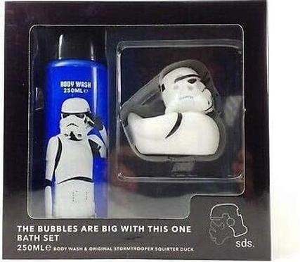 Actual product image Corsair Star Wars Shower Gel and Stormtrooper Bath Duck Set