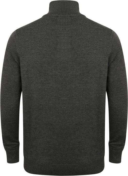 Produktbild Henbury 14 Zip Langarm Pullover (L)