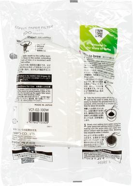 Actual product image Hario Paper filter V60