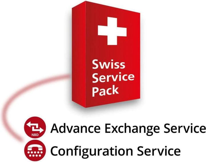 Produktbild Zyxel Garantie Swiss Service Pack NBD, CHF 0 - 499 2 Jahre (1 Geräte)