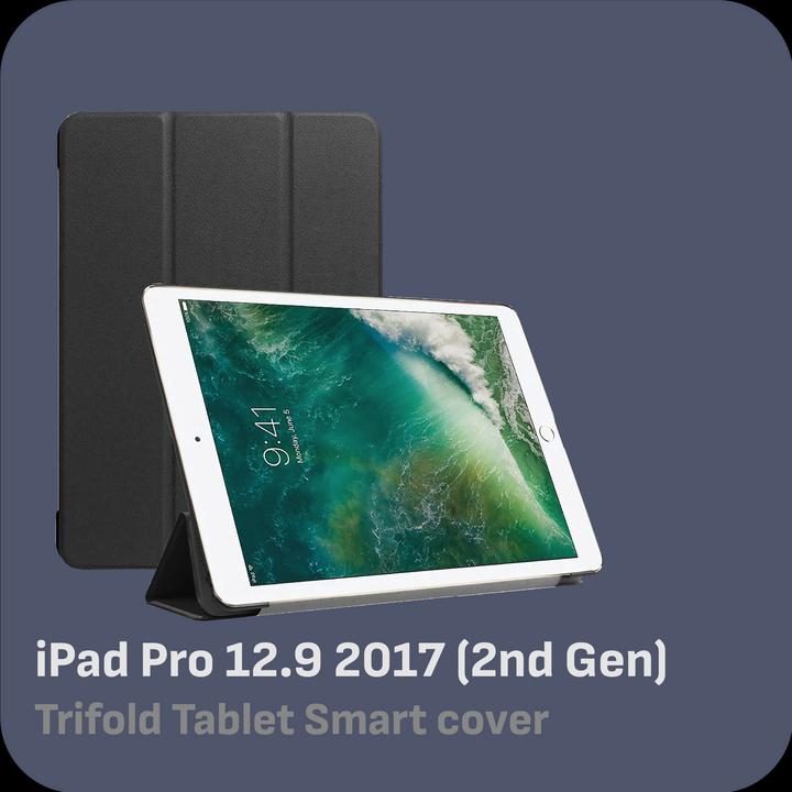Produktbild Cazy Premium Smart Hülle Kompatibel mit iPad Pro 12.9 2017 (2nd Gen) - Schutz Etui Hülle - Automatischem (iPad Pro 12.9 2017 (2. Gen))