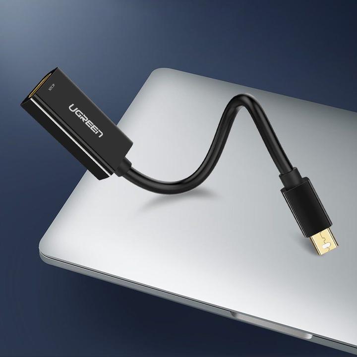 Produktbild Ugreen Mini Display Port zu HDMI Adapter Konverter 1080P (Mini DP, HDMI, 25 cm)