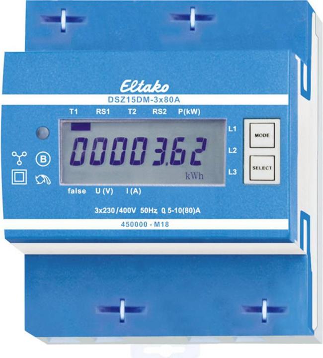 Eltako Metro trifase MBus calibrato MID