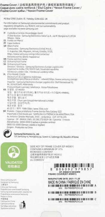 Produktbild Samsung Frame Cover (Samsung Galaxy S22+)