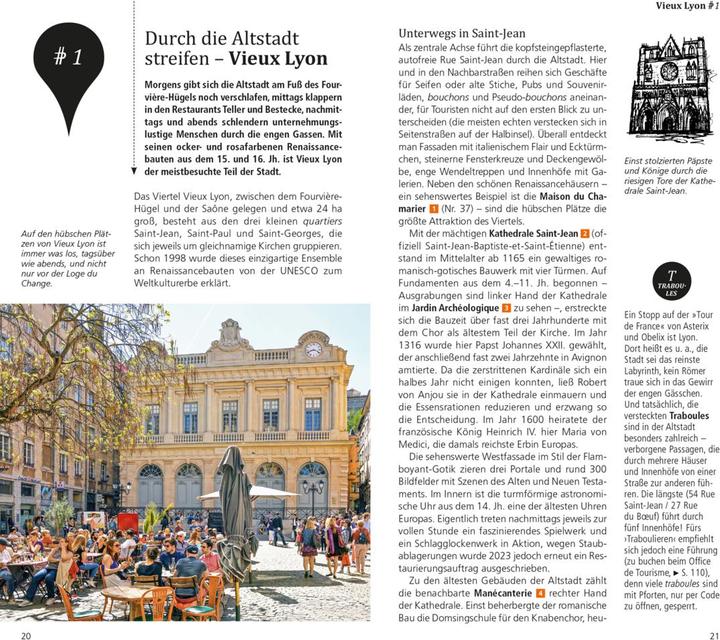 Produktbild direkt Reiseführer Lyon (Deutsch, Gabriele Kalmbach, 2023)