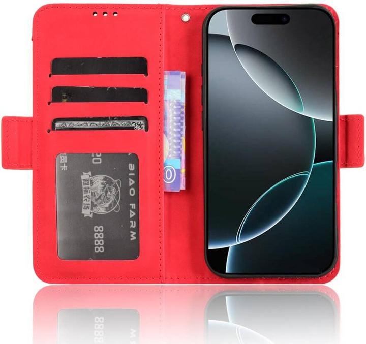 Immagine prodotto Cover-Discount iPhone 16 Pro Max - Custodia con molti slot per carte di credito (Apple iPhone 16 Pro Max)