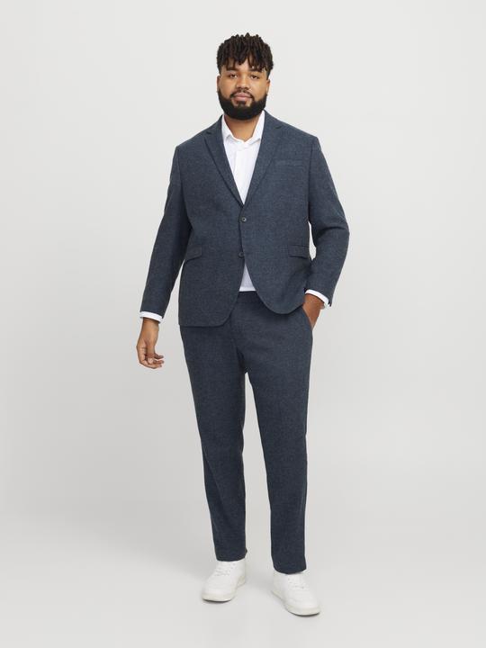 Actual product image Jack & Jones Plus size slim fit suit single-breasted blazer and trousers (64)