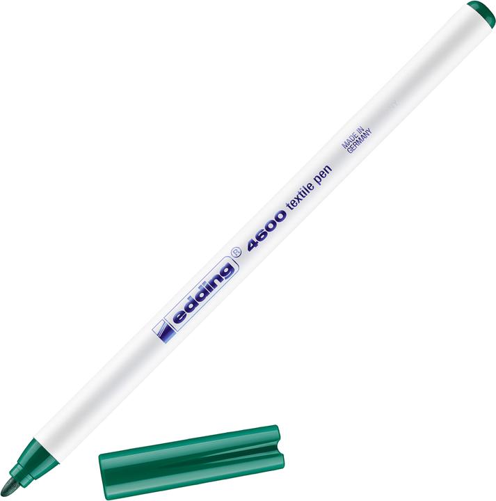 Immagine prodotto Edding 4600 - Penna per magliette (Verde, 1 mm, 1 x)