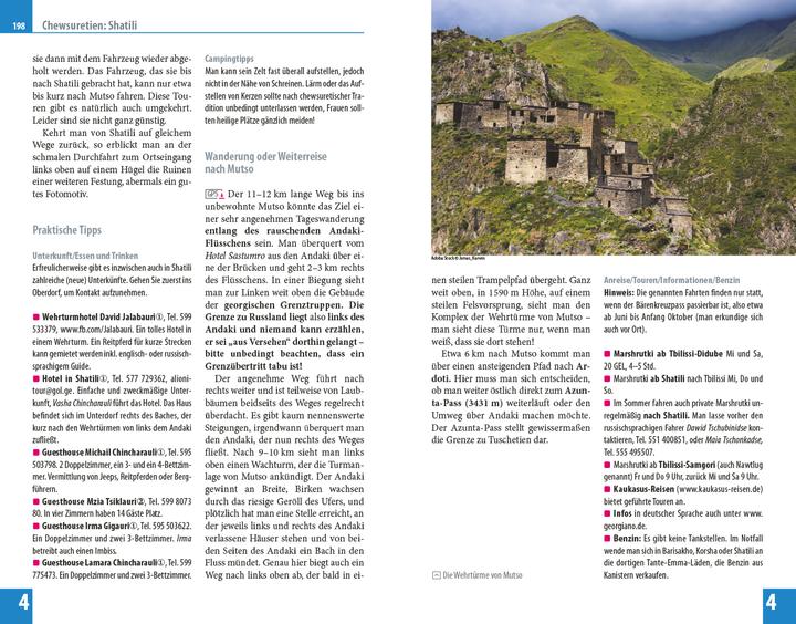 Produktbild Reiseführer Georgien - mit 18 Wanderungen (Deutsch, Falk Schäfer, 2023)