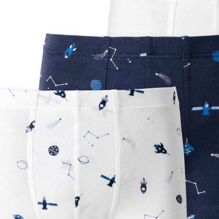 Immagine prodotto Schiesser Confezione da 10 pantaloncini da bambino in cotone biologico 95/5 (92, confezione da 10)
