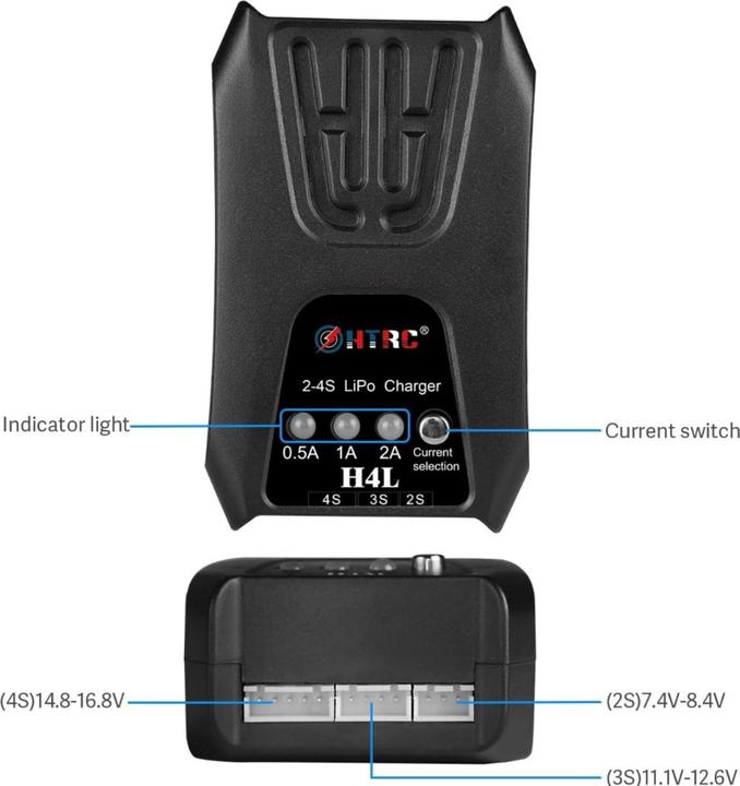 Immagine prodotto HTRC Ladegerät H4 20W (2A)