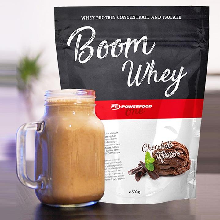 Actual product image PowerFood One Boom Whey (Neutral, 1 pcs., 1000 g)