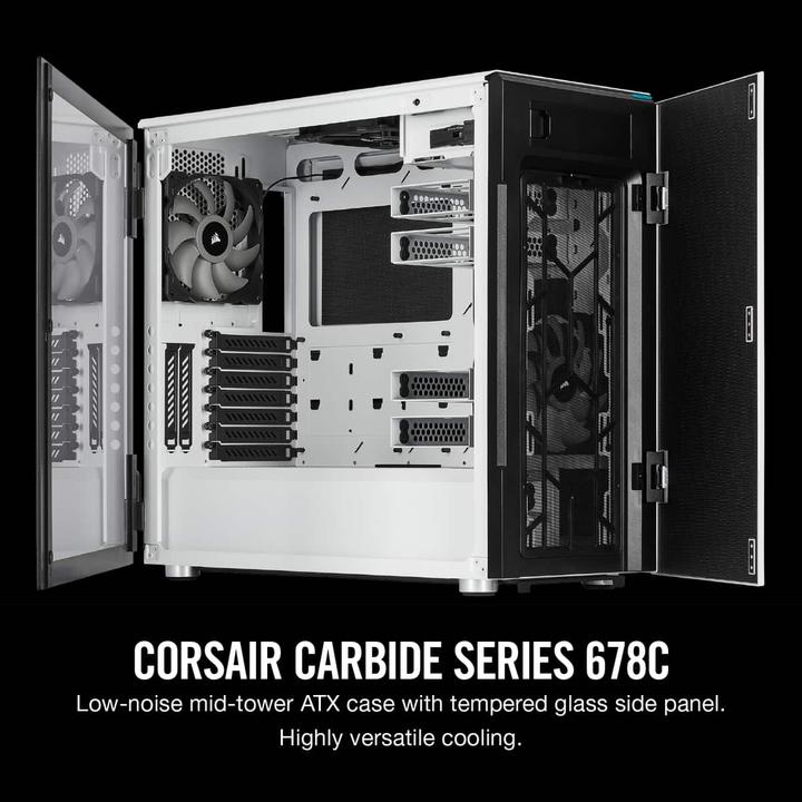 Immagine prodotto Corsair Carbide 678C (ATX, mATX, Mini-ITX, E-ATX)