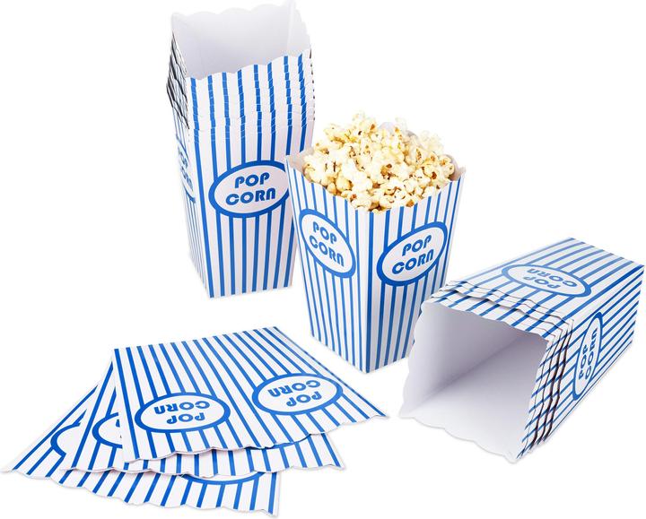 Actual product image Relaxdays 48x popcorn bags (48 x)