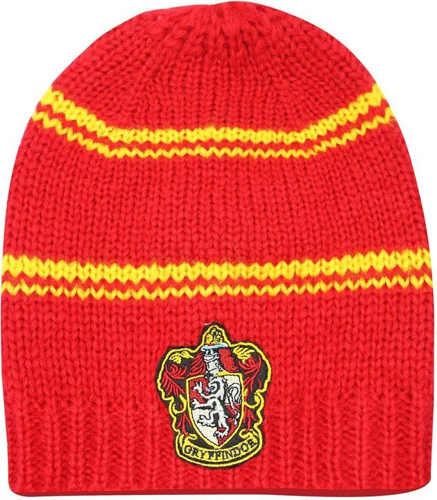 Distrineo Harry Potter - Red and Yellow Gryffindor Slouchy Beanie (One Size)
